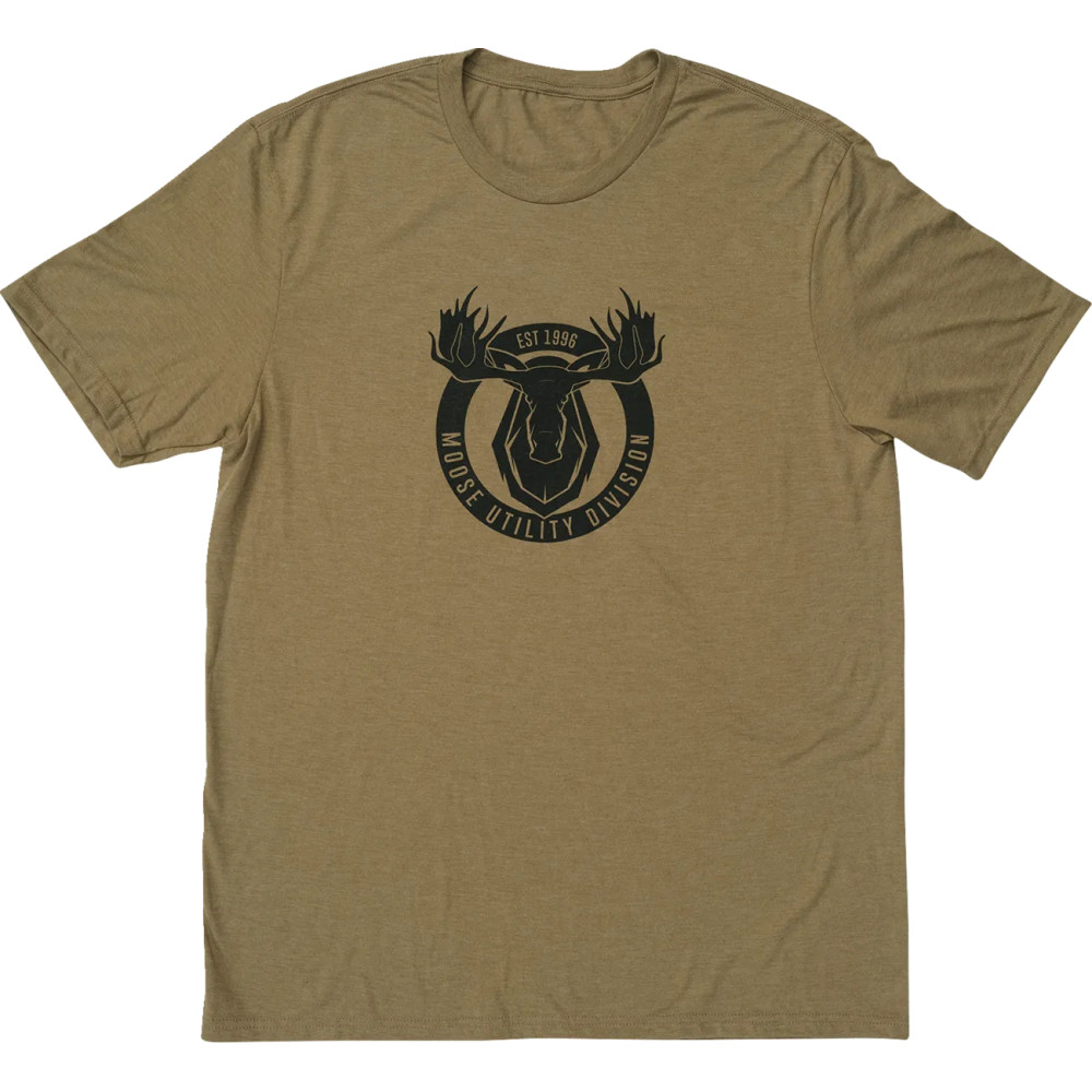 Camiseta MUD Badge — XL, Negro/Marrón