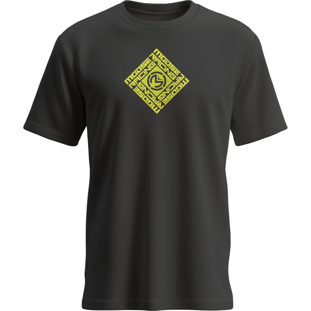 Camiseta Spin Sync — S, Negro/Verde