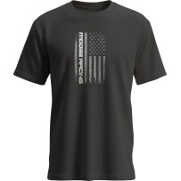 Stars and Stripes Forever T-Shirt — M, Black