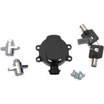 Interruptor de encendido con bisagra lateral — Bisagra lateral, 2 posiciones, negro