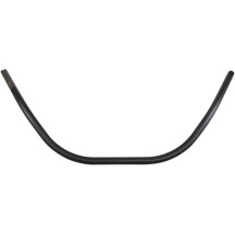 1" Handlebar — 35" width, 1" clamp, 4-1/2" rise, Beach Bar, flat black
