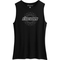 Women's Noble™ Tank Top — Size L, Black, Gray