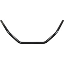 Manillar Bagger de 1" — abrazadera 1", ancho 32-1/2", elevación 6-1/2", negro mate