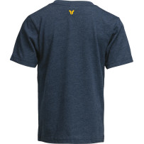 Youth Brave T-Shirt — Youth M, Navy, Yellow
