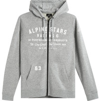 Sudadera Region — Talla L, Gris jaspeado