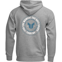 Badge Zip-Up Hoodie