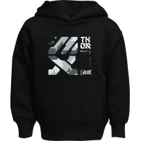 Youth Forge Pullover Hoodie — XL, Black