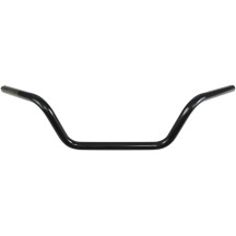 Manillar 1" — abrazadera 1", 30" ancho, 6-1/4" elevación, negro brillo