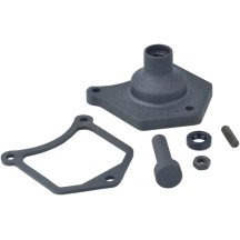 Solenoid End Cover/Starter Buttons — 2.0 kW, 2.4 kW, 2.6 kW, Black wrinkle