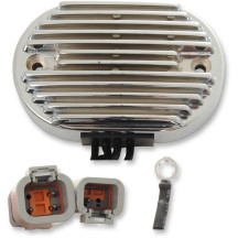 Solid-State Regulator — 12V 40A, Chrome