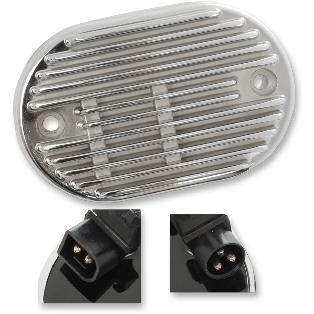 Solid-State Regulator — 12V 40A, Chrome