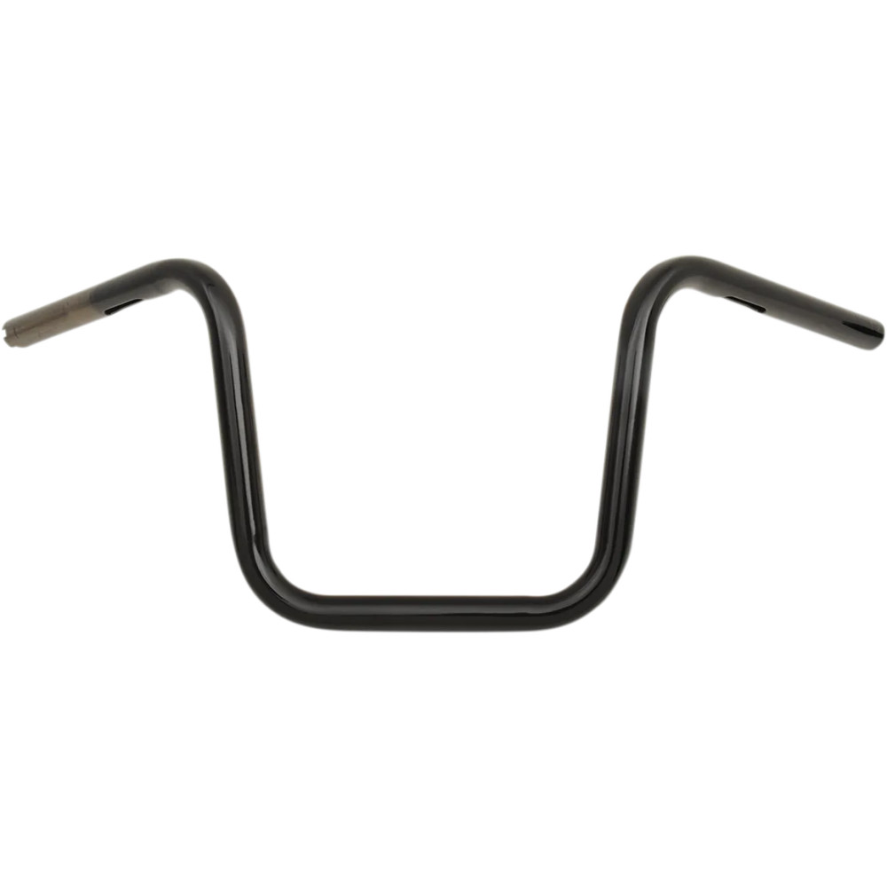 1" Handlebar — 25.4 mm clamp, 69 cm width, 23.5 cm rise, Gloss Black