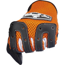 Anza Gloves — XS, Orange, Black