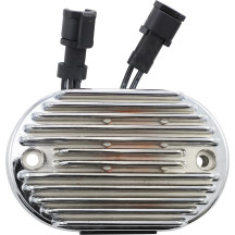 Regulador de voltaje Premium — 12V 40A, Cromo