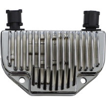 Regulador de voltaje Premium — 12V, 40A, cromo
