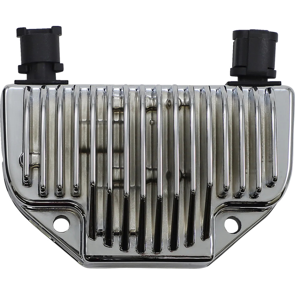 Regulador de voltaje Premium — 12V, 40A, cromo