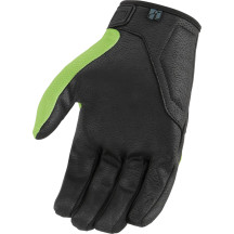 Hooligan™ CE Gloves — 3XL, Green/Black