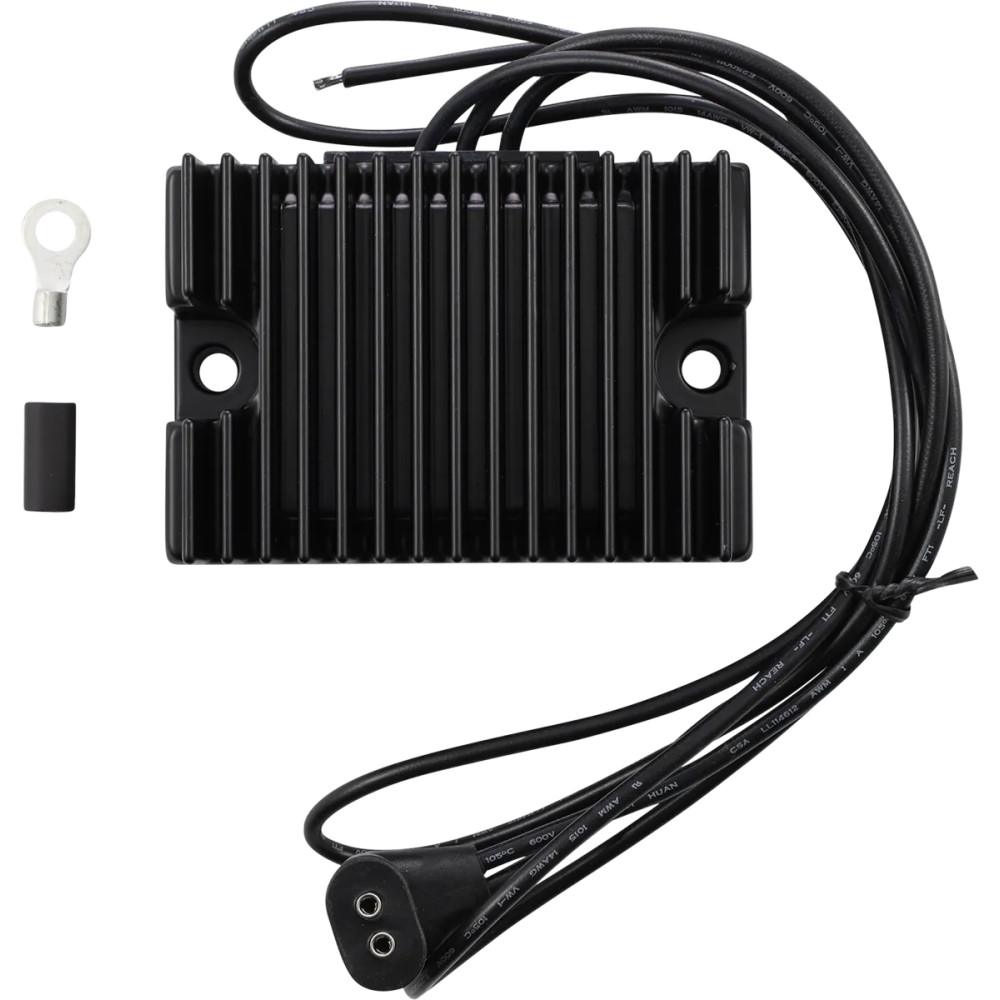 Premium Voltage Regulator — 12V, 17.8 A, Black, 74512-79BLK