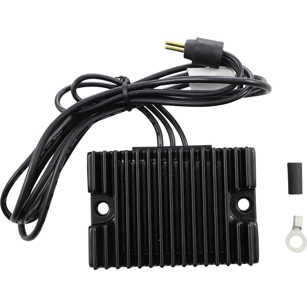 Premium Voltage Regulator — 12V 22A, Black