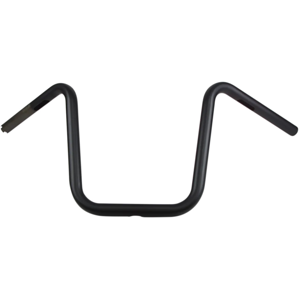 Manillar de 1" — abrazadera 1", 72,5 cm (28-1/2") ancho, elevación 23 cm (9"), negro mate