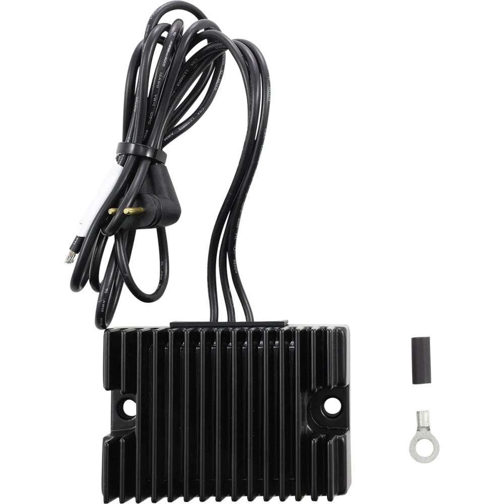 Premium Voltage Regulator — 12V 22A, Black