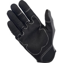 Moto Gloves — M, Gray/Black