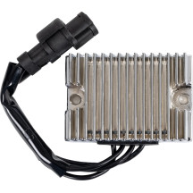 Regulador de voltaje premium — 12V 32A, Cromo