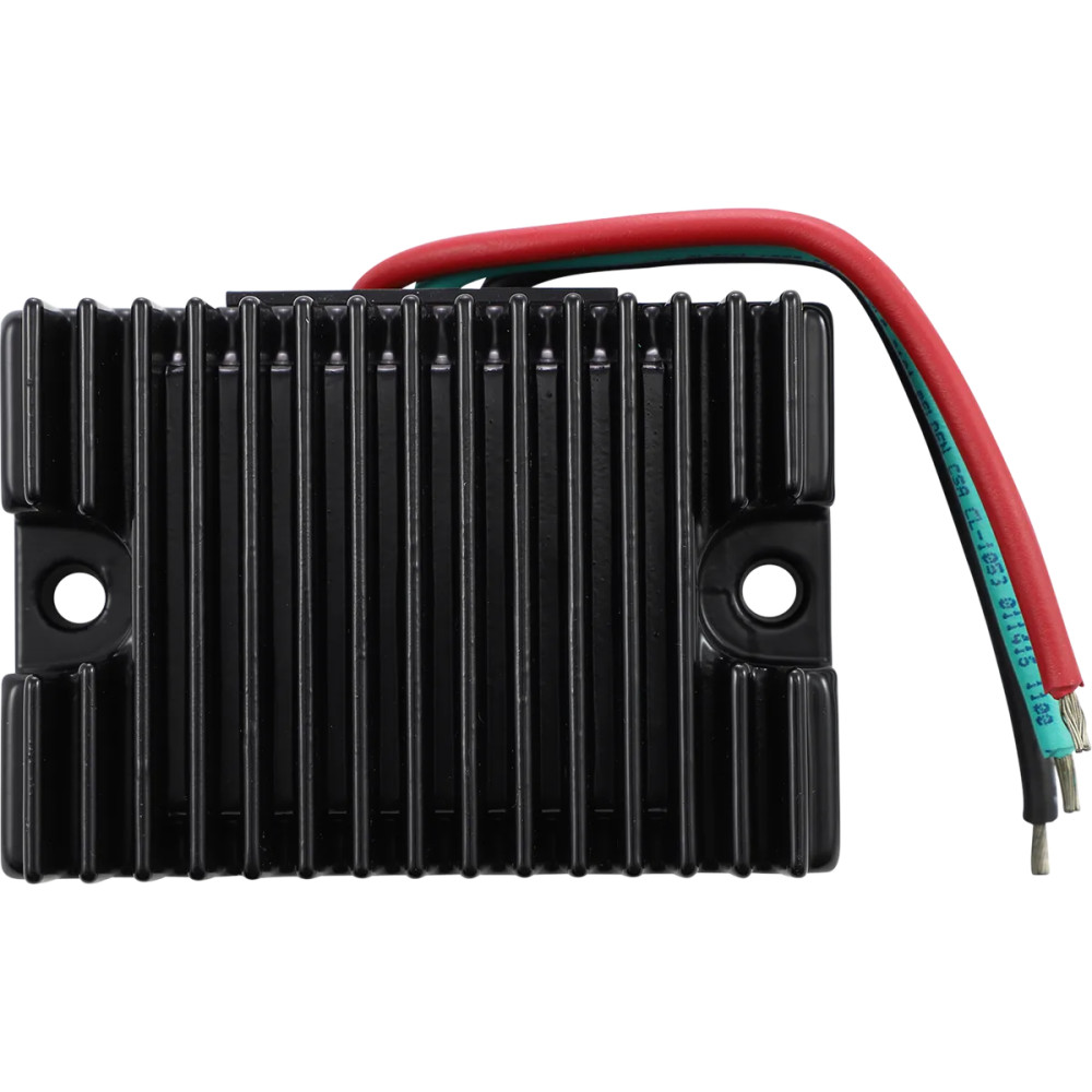 Regulador de voltaje Premium — 6 V, 15 A, Negro