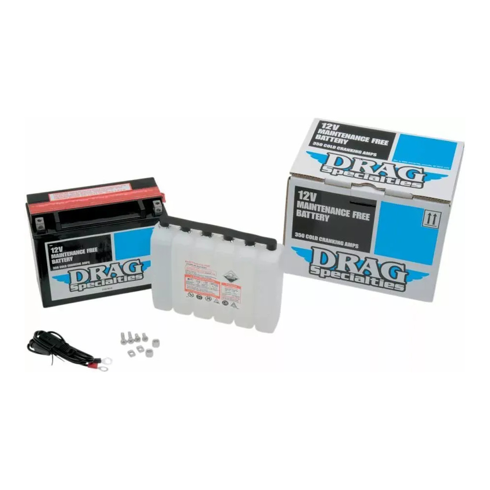 Drag Specialties AGM Maintenance-Free Battery