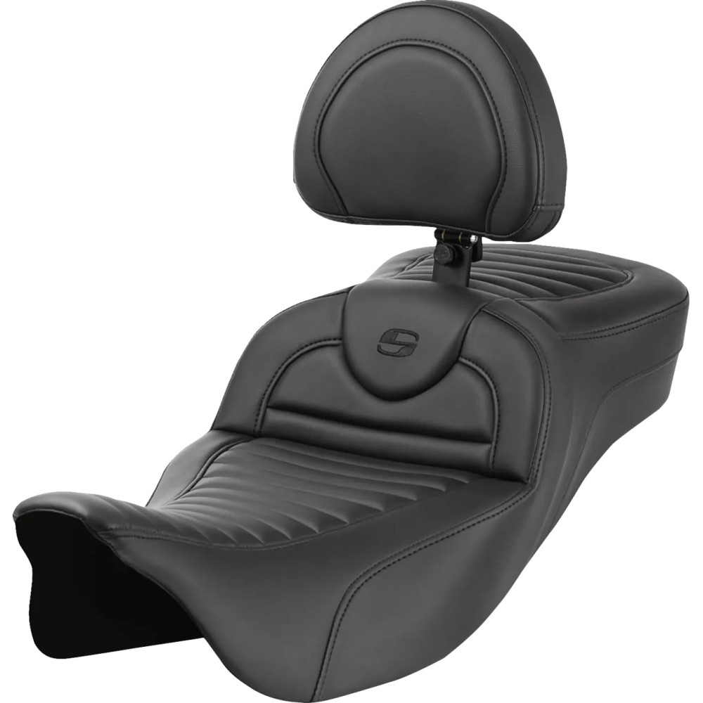 Asiento Roadsofa™ de alcance extendido — 17.5 in conductor, 31 in total, negro