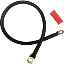 Cable de batería con tubo termoretráctil opcional