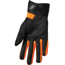 Spectrum Cold Weather Gloves — Size L, Orange/Black