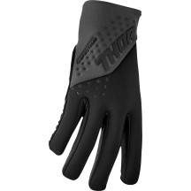 Spectrum Cold Weather Gloves — L, Charcoal, Black