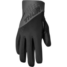 Spectrum Cold Weather Gloves — L, Charcoal, Black