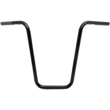 1\" Handlebar — 25.4 mm clamp, 75 cm width, Gloss Black