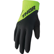 Guantes Spectrum para clima frío — L, para hombre, ácido/negro