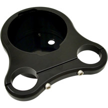 Soportes para indicadores Tee-Bar — 32 mm (1-1/4"), Negro brillante