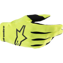 Guantes Radar — Talla M, amarillo fluorescente