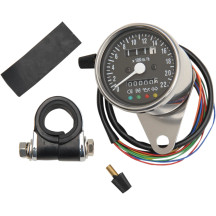 Velocímetro Mecánico Mini de 2.4" con Indicadores LED