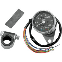 2.4" Mini Mechanical Speedometer with LED Indicators
