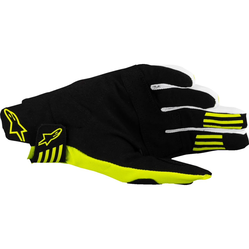 Guantes Techstar MX — L, amarillo fluorescente/negro