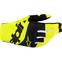 Guantes Techstar MX — L, amarillo fluorescente/negro
