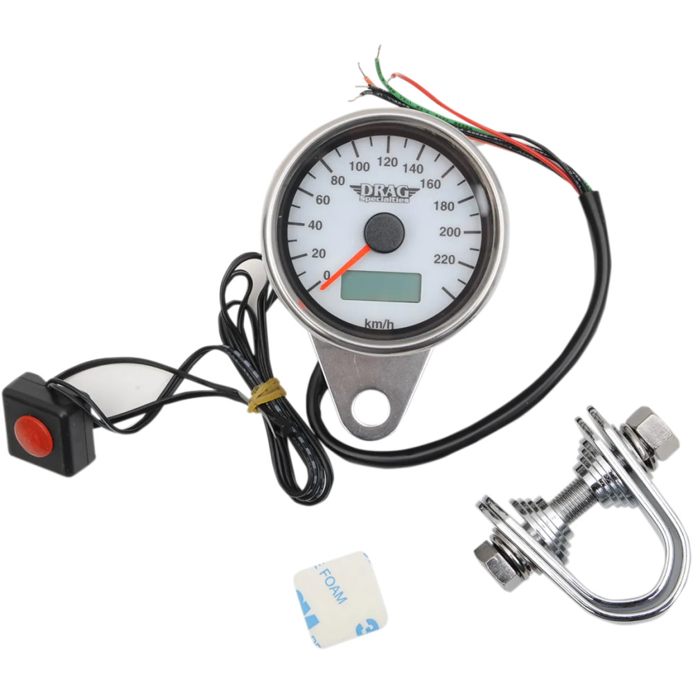 Programmable Mini Electronic Speedometer with Odometer/Tripmeter