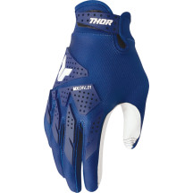 Launchmode XP Guantes — M, Azul, Blanco, Azul marino