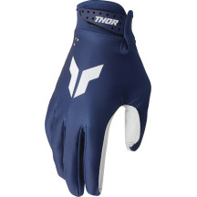 Guantes Launchmode — XS, Hombre, Puño corto, Azul, Blanco, Azul marino