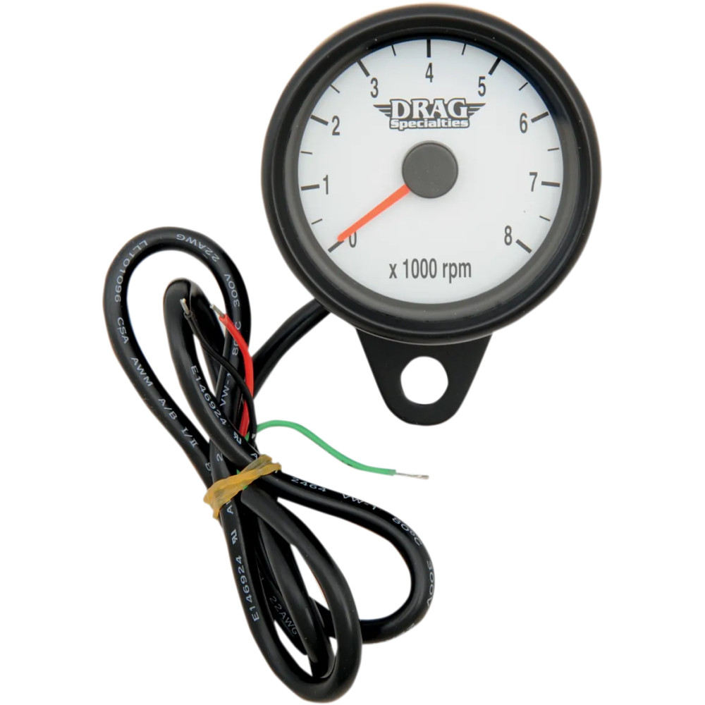 Tacómetro electrónico mini 2,4" 8,000 rpm — 61 mm, 0–8,000 rpm