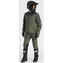 Guantes Terrain — verde militar, puño corto