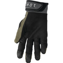 Guantes Terrain — Hombre L, antracita, verde militar, negro
