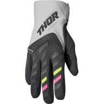 Guantes Spectrum para mujer — Talla L, Gris claro