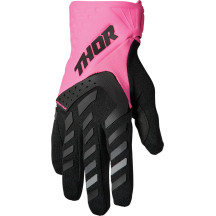 Guantes Spectrum para mujer — M, rosa fluorescente